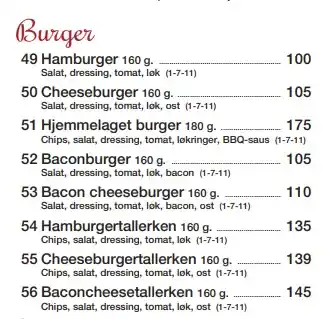 Capri Flatåsen Burger Meny Med Pris