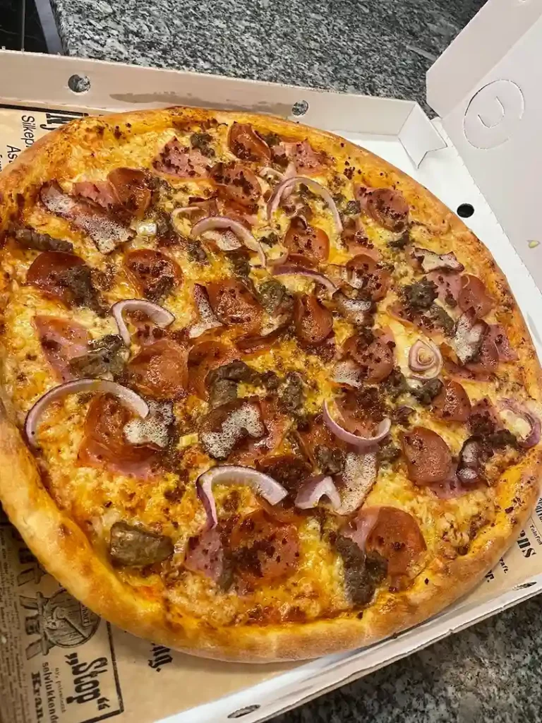 Khalles Corner Pizza Meny Med Pris